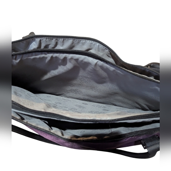 EUC Samsonite Jordyn Purple Laptop Tote Bag Business 15.6” - Picture 4 of 7